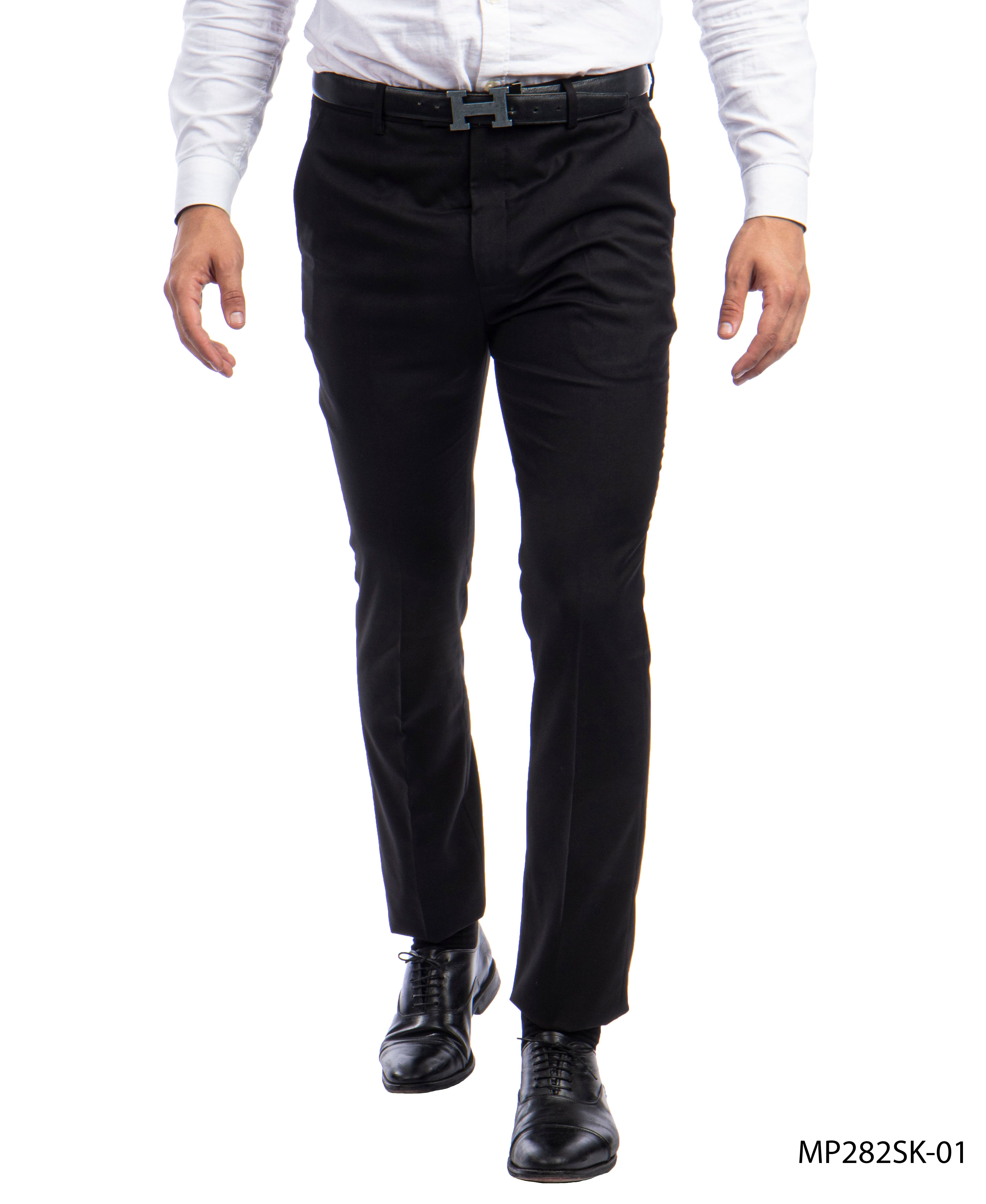 Sean Alexander Black Skinny Fit Dress Pants – Dhan Men & Boy's Wear by