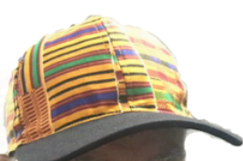 Kente Kinte African Print Cap Black History