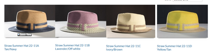 Straw Summer Hats