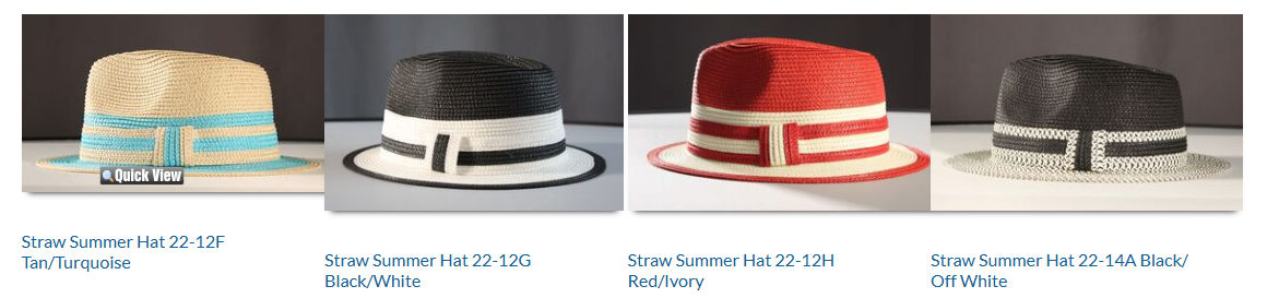 Straw Summer Hats