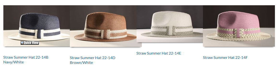 Straw Summer Hats