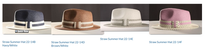 Straw Summer Hats