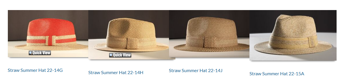 Straw Summer Hats