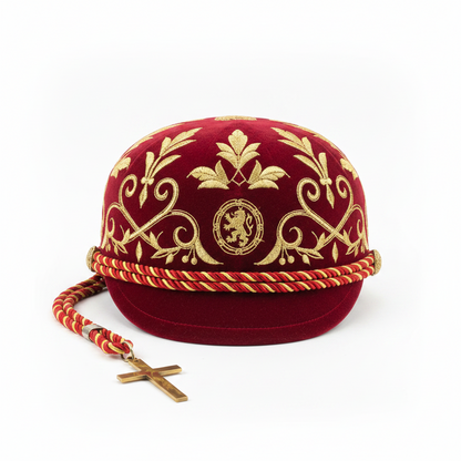 Clergy Uniform Rope Cord and Cross Necklace