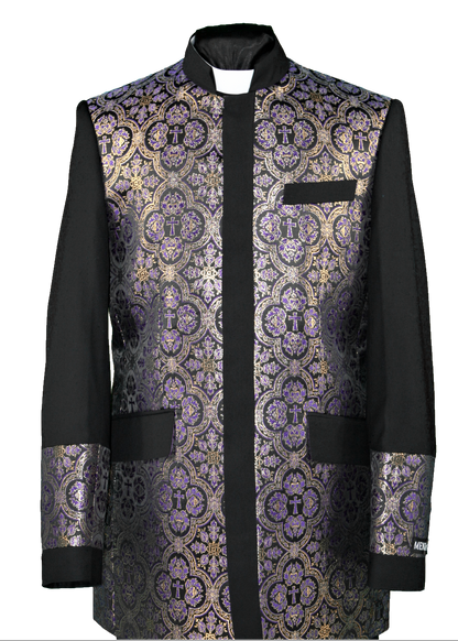 Clergy jacket black purple.png