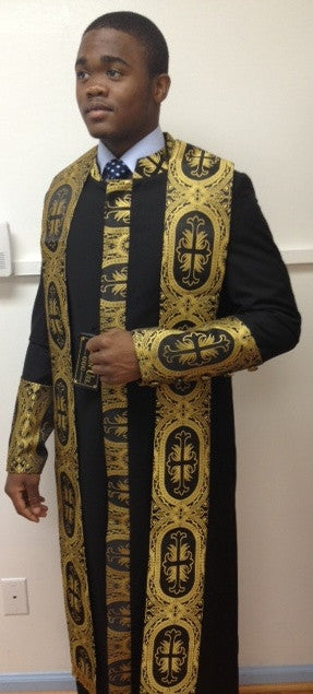 cadillac robe black gold.JPG